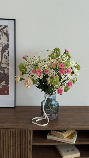 Цветочная подписка Букет размер L (2 букета)