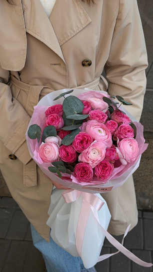 Букет "Весенняя  история"