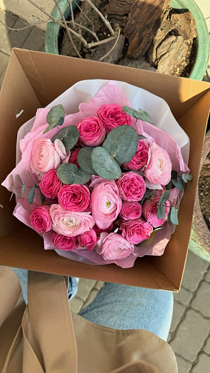 Букет "Весенняя  история"