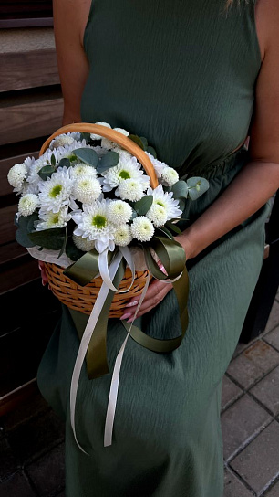 Цветочная корзинка "Ласковое лето"