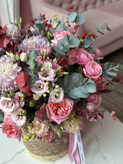 Композиция в корзине "Яркая Осень"