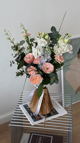 Цветочная подписка Букет размер L (4 букета)