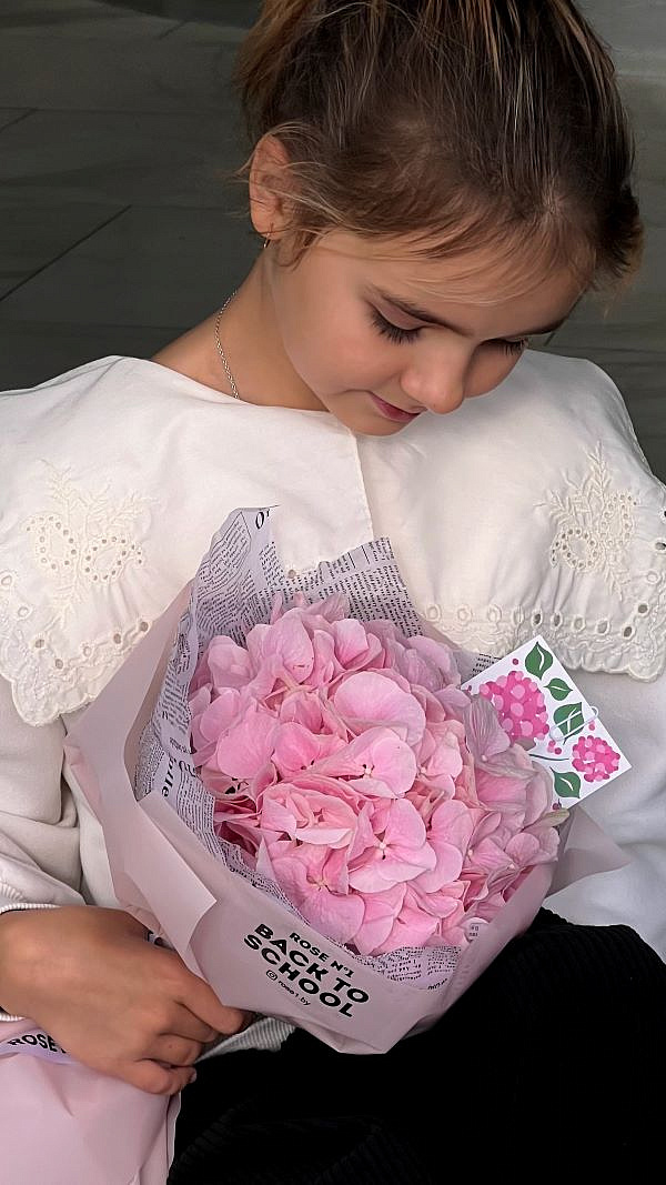 Букет "День знаний" pink