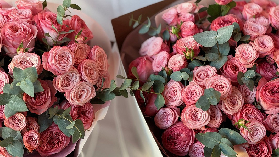 Букет "Розовые мечты"-S