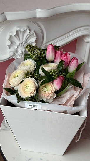 Букет "Нежные краски весны"