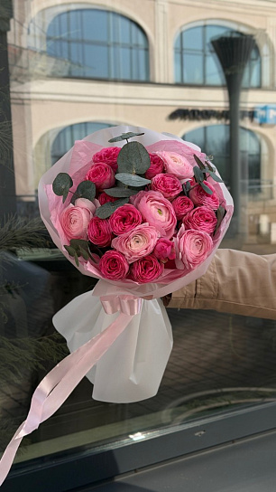 Букет "Весенняя  история"