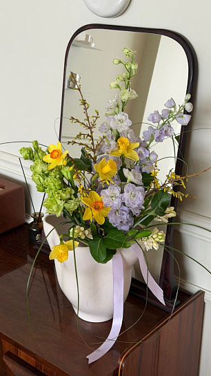 Цветочная подписка Букет размер L (4 букета)