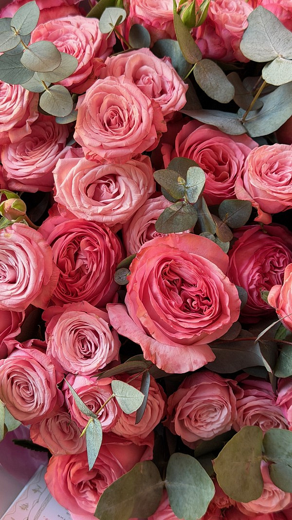 Букет "Розовые мечты"-S