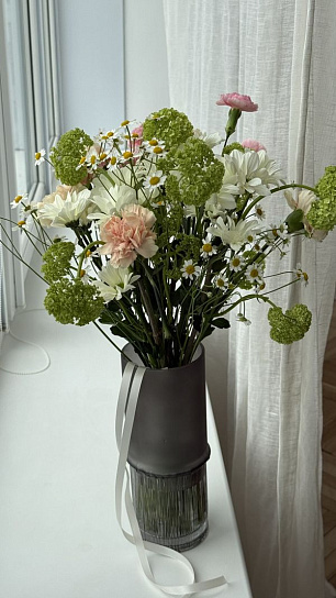 Цветочная подписка Букет размер M (2 букета)