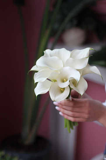 Букет невесты из калл