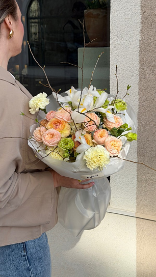 Букет "Теплая и солнчная весна"