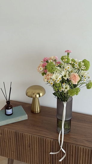 Цветочная подписка Букет размер M (2 букета)