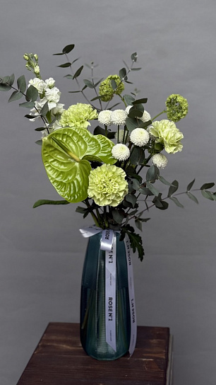 Цветочная подписка Букет размер S (4 букета)