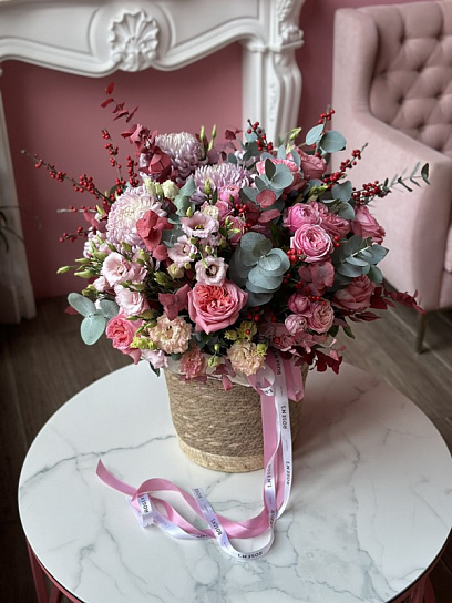 Композиция в корзине "Яркая Осень"