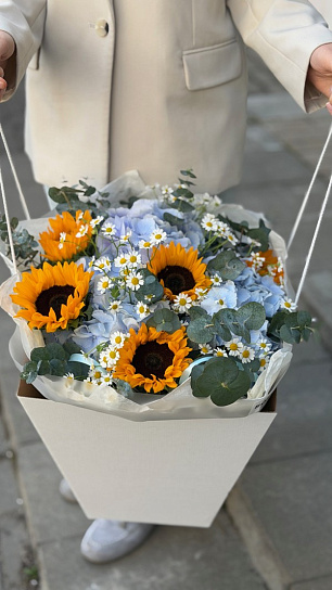 Букет "Нежный август"