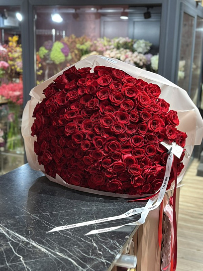 Букет из 201 красной розы