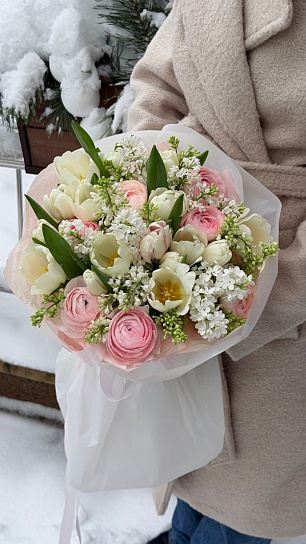 Букет "Весеннее тепло"