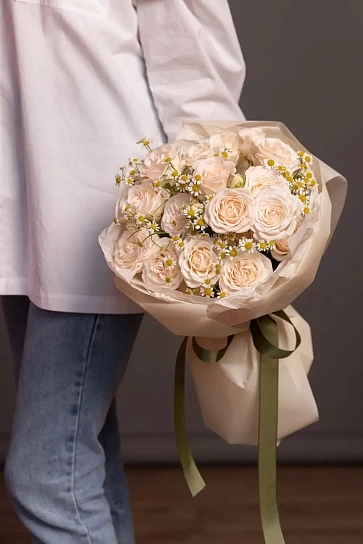 Букет "Сливочный"