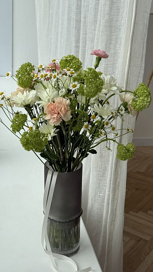 Цветочная подписка Букет размер M (2 букета)