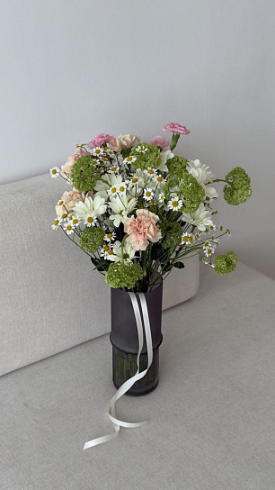 Цветочная подписка Букет размер M (2 букета)