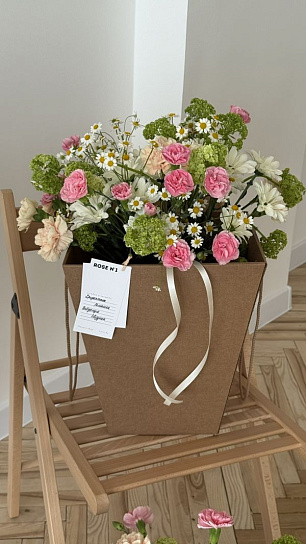 Цветочная подписка Букет размер L (2 букета)