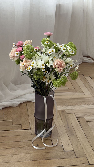 Цветочная подписка Букет размер M (2 букета)