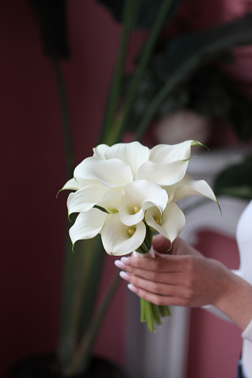 Букет невесты из калл