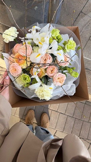 Букет "Теплая и солнчная весна"