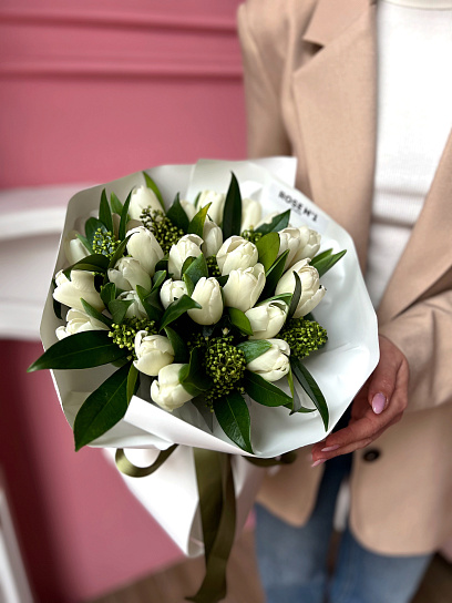 Букет "Весенние тюльпаны"