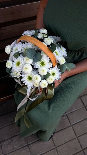 Цветочная корзинка "Ласковое лето"