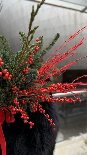 Букет "Яркая зима"