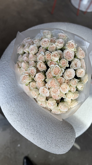 Монобукет с пионовидными розами "Свит Софи"